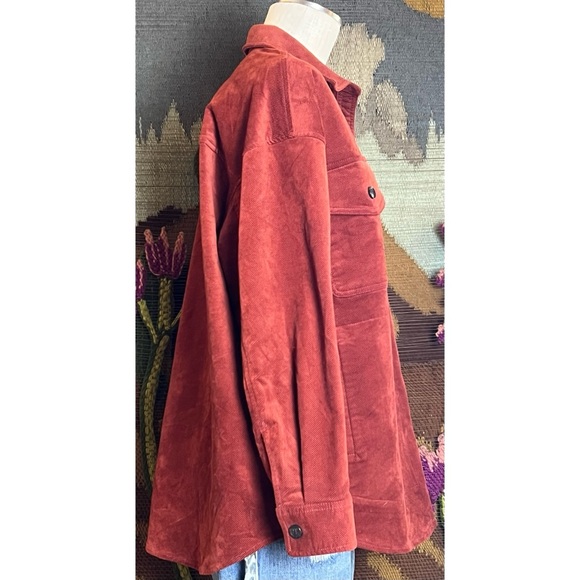 Madewell Oversized Buttondown Corduroy Jacket L - Picture 12 of 15